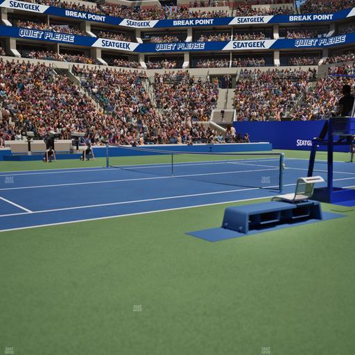 Arthur Ashe Stadium - Section 100 F Seat View