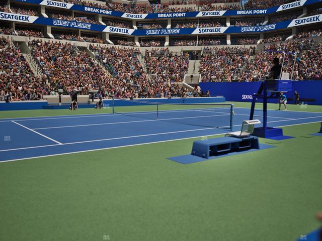 Arthur Ashe Stadium - Section 100 F Seat View Arthur Ashe Stadium - Section 100 F Seat View