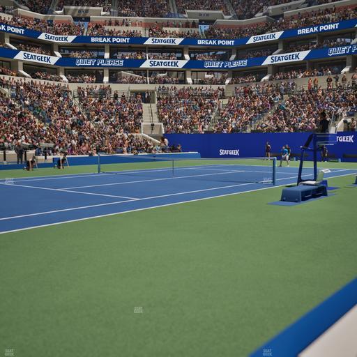 Arthur Ashe Stadium - Section 100 G Seat View