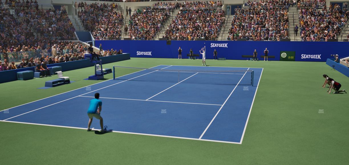 Arthur Ashe Stadium - Section 101 Seat View