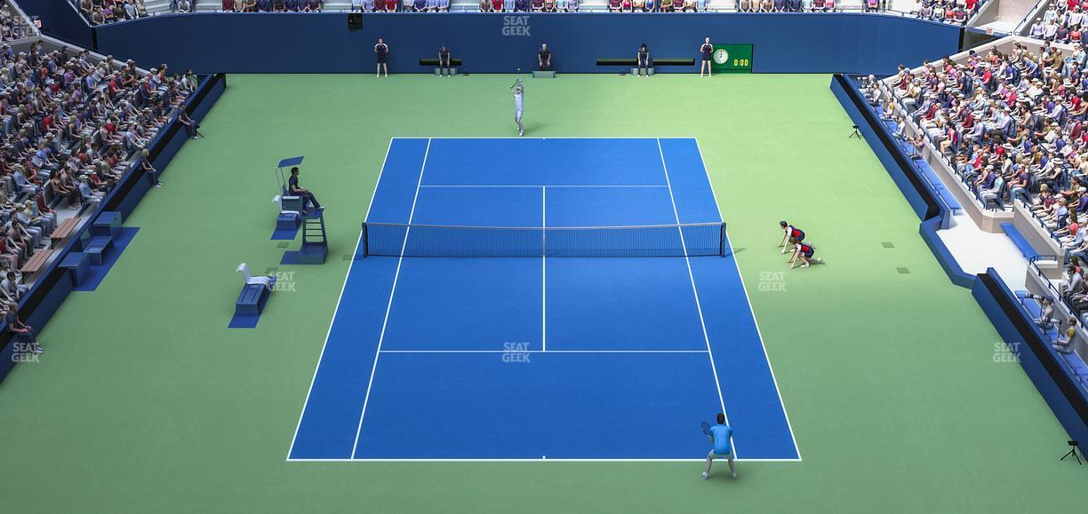 Arthur Ashe Stadium - Section 101 Seat View