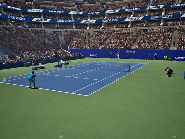Arthur Ashe Stadium - Section 102 Seat View Arthur Ashe Stadium - Section 102 Seat View