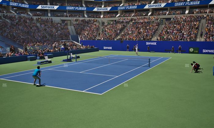 Arthur Ashe Stadium - Section 102 Seat View