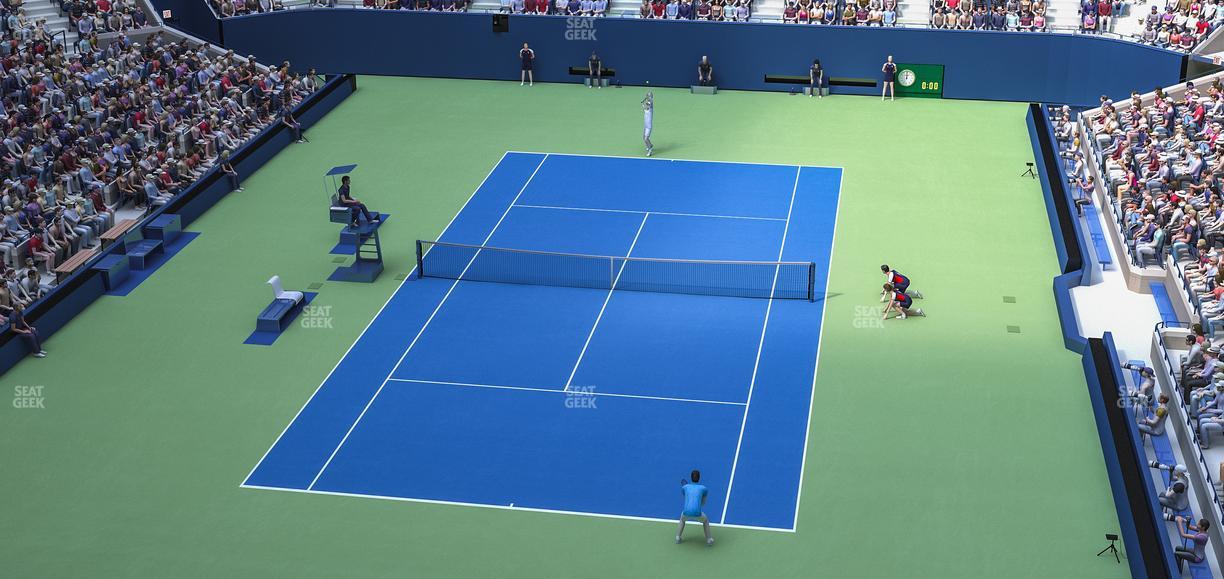 Arthur Ashe Stadium - Section 102 Seat View