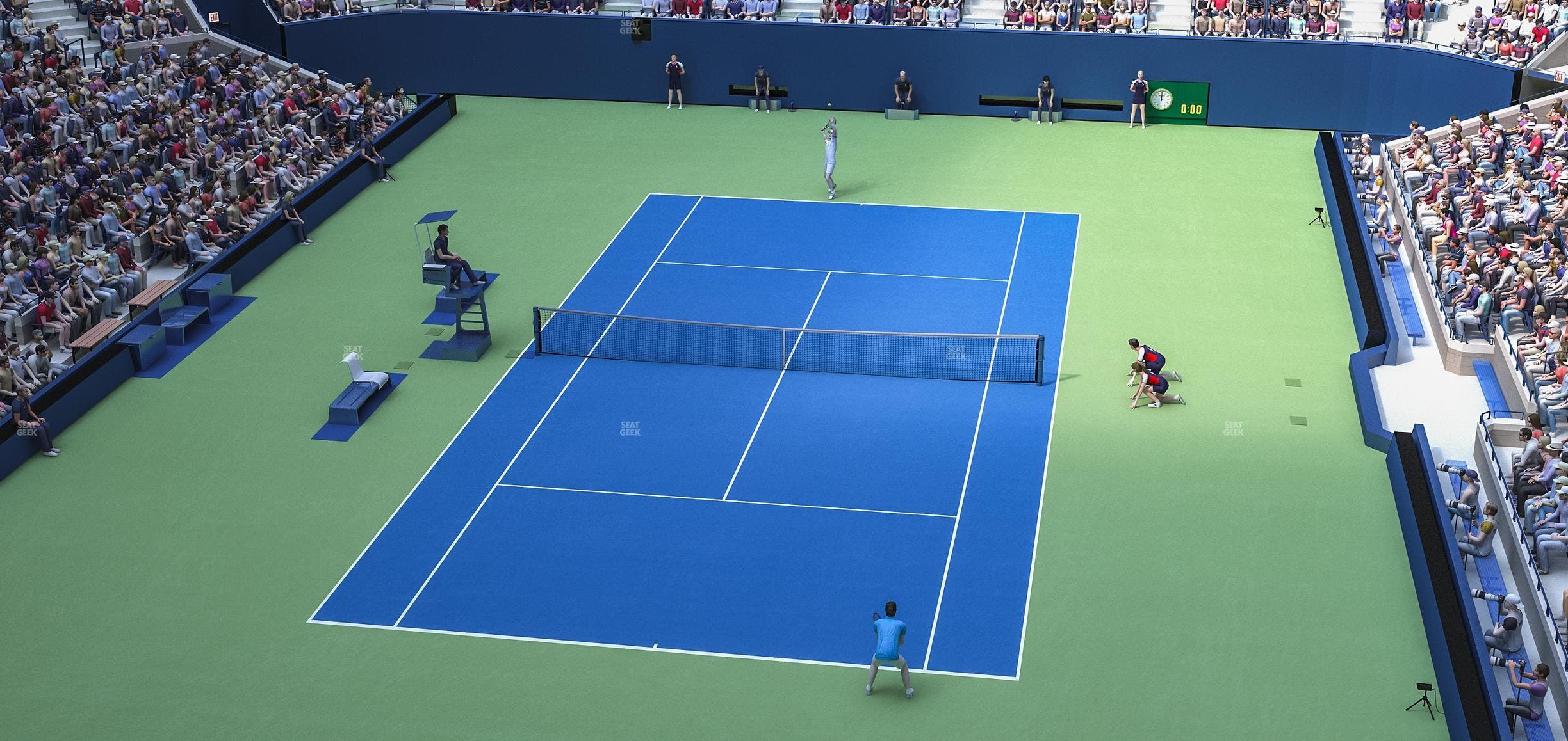 Arthur Ashe Stadium - Section 102 Seat View