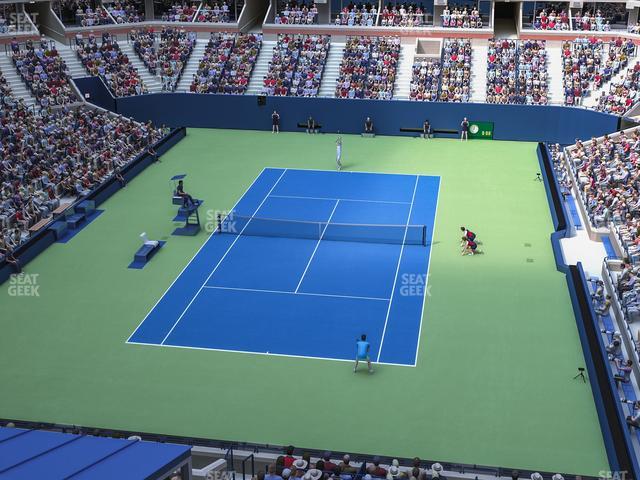 Arthur Ashe Stadium - Section 102 Seat View