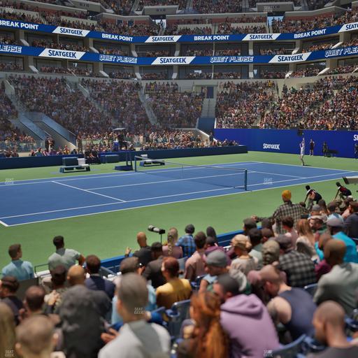 Arthur Ashe Stadium - Section 104 Seat View