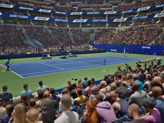 Arthur Ashe Stadium - Section 104 Seat View Arthur Ashe Stadium - Section 104 Seat View