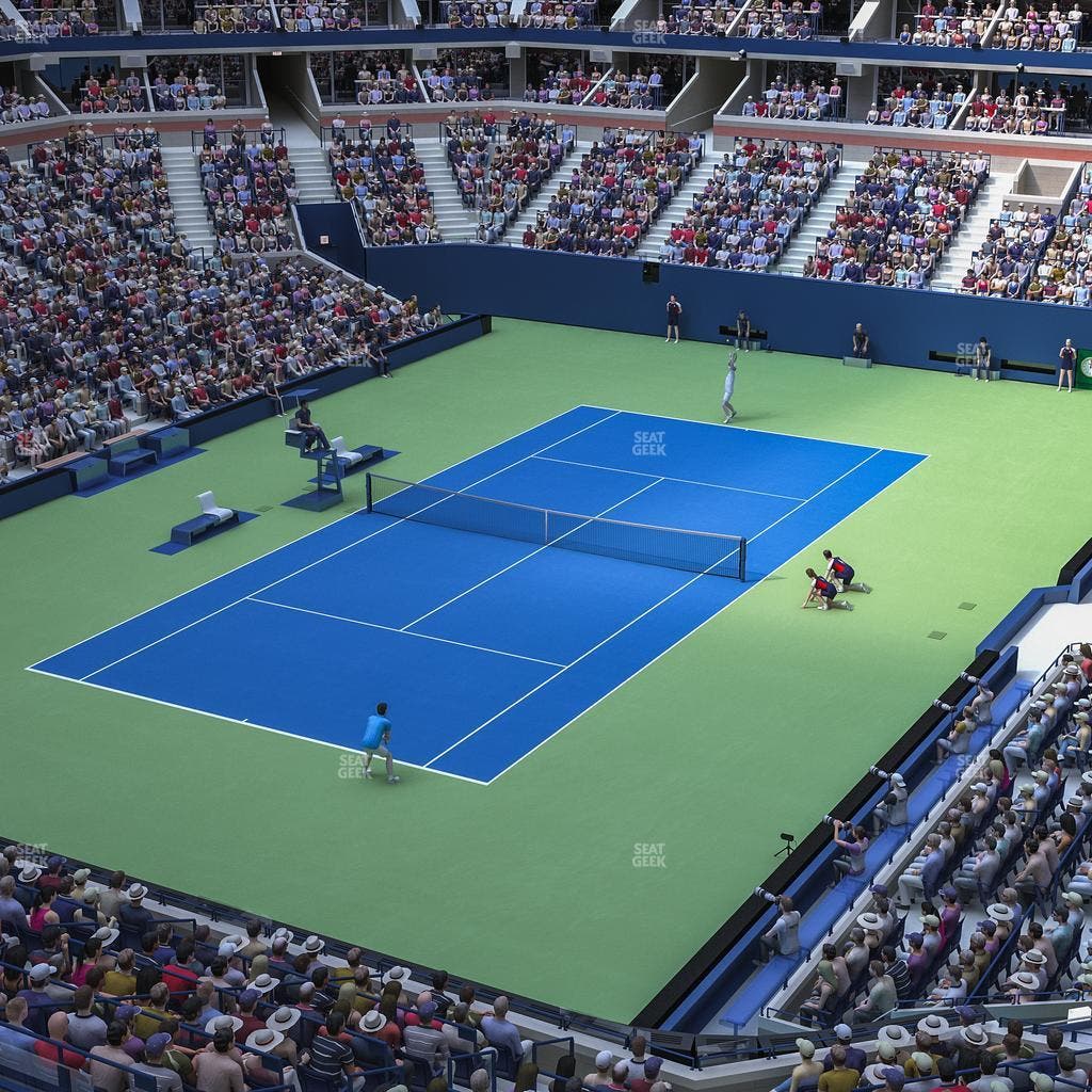 Arthur Ashe Stadium - Section 104 Seat View