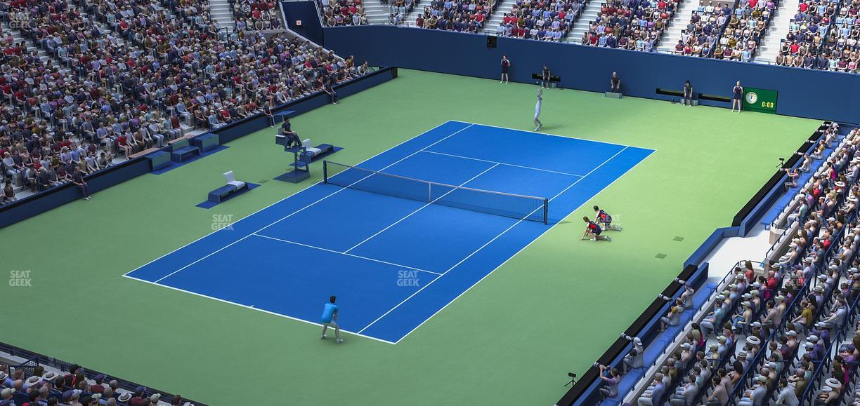 Arthur Ashe Stadium - Section 104 Seat View