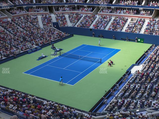 Arthur Ashe Stadium - Section 104 Seat View
