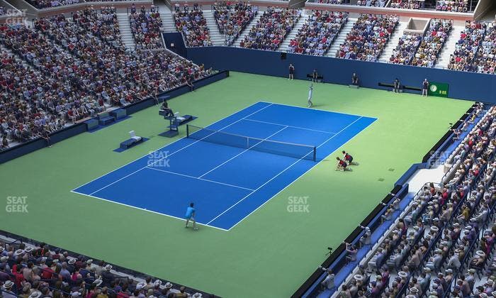 Arthur Ashe Stadium - Section 104 Seat View