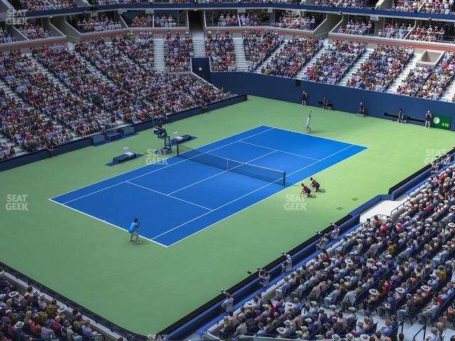 Arthur Ashe Stadium - Section 105 Seat View
