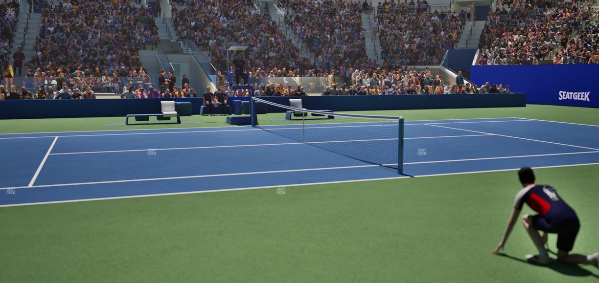 Arthur Ashe Stadium - Section 106 Seat View