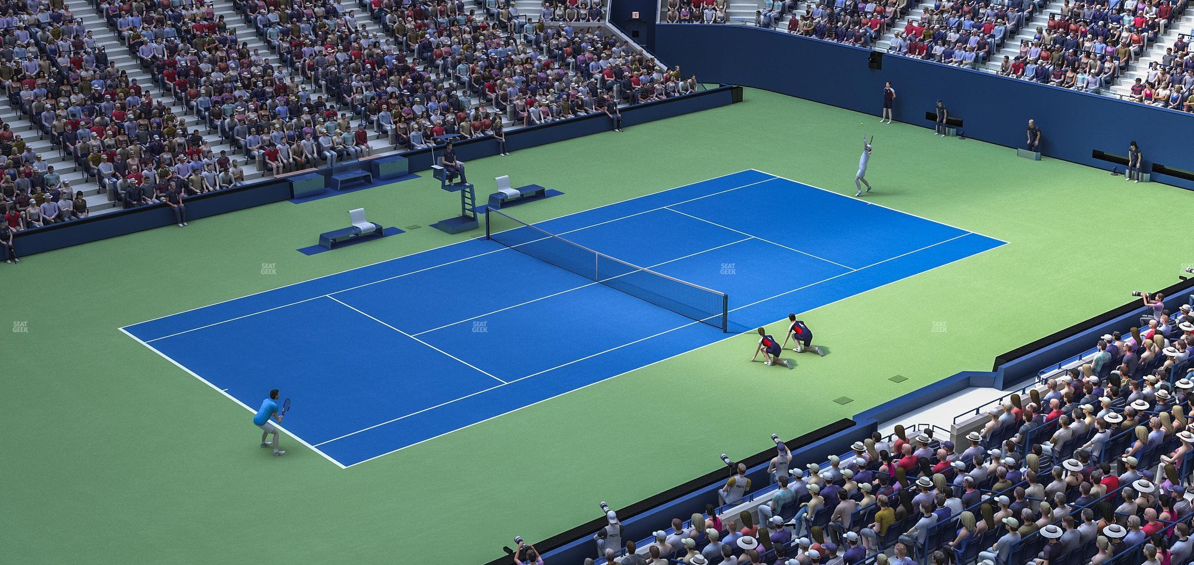 Arthur Ashe Stadium - Section 106 Seat View
