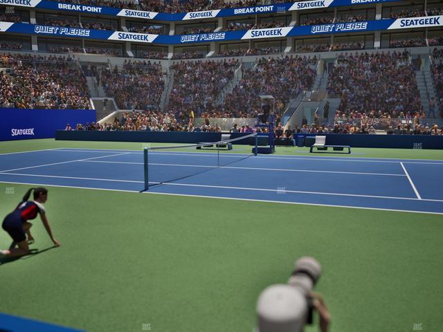 Arthur Ashe Stadium - Section 107 Seat View Arthur Ashe Stadium - Section 107 Seat View