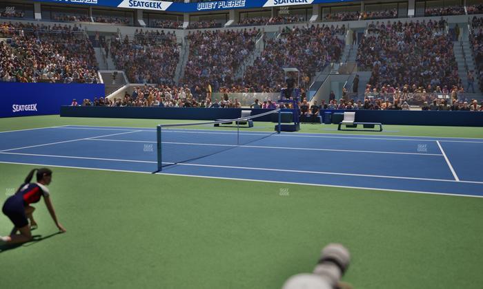 Arthur Ashe Stadium - Section 107 Seat View