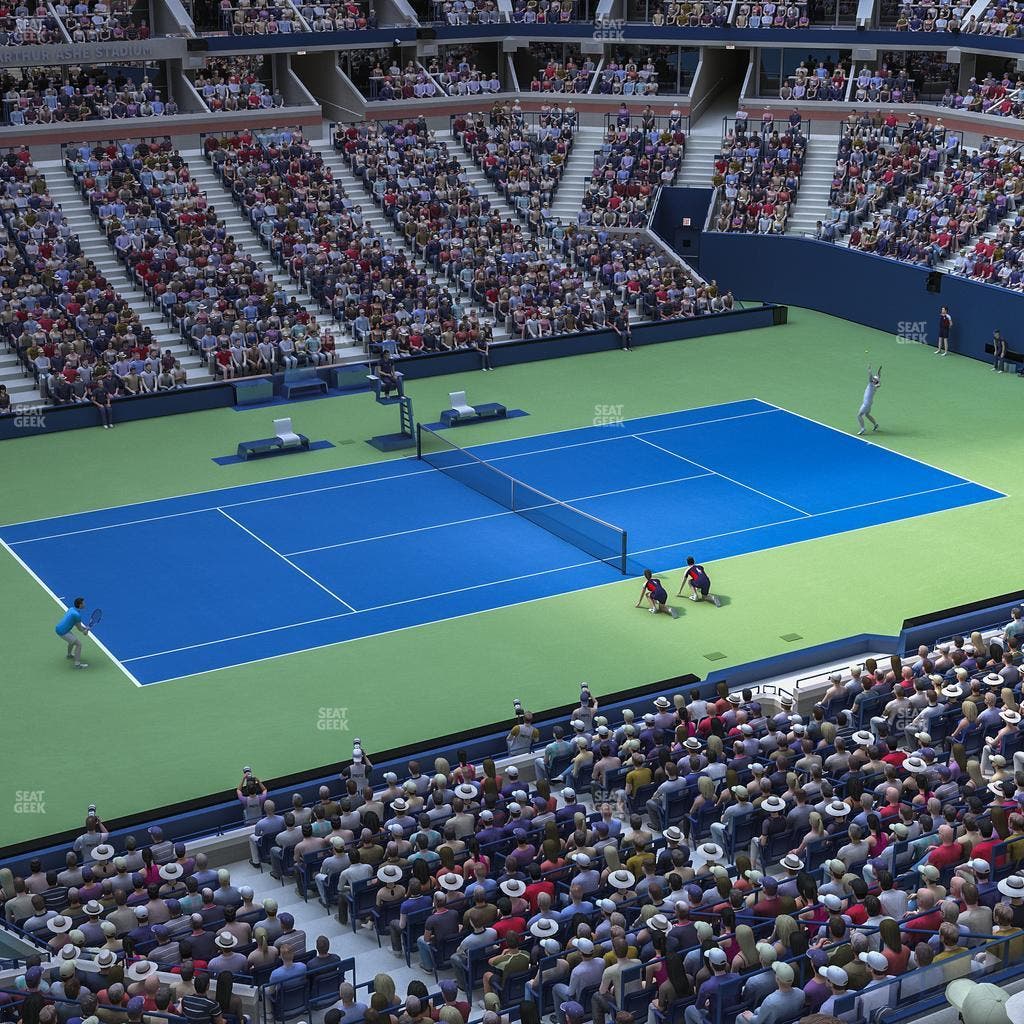Arthur Ashe Stadium - Section 107 Seat View