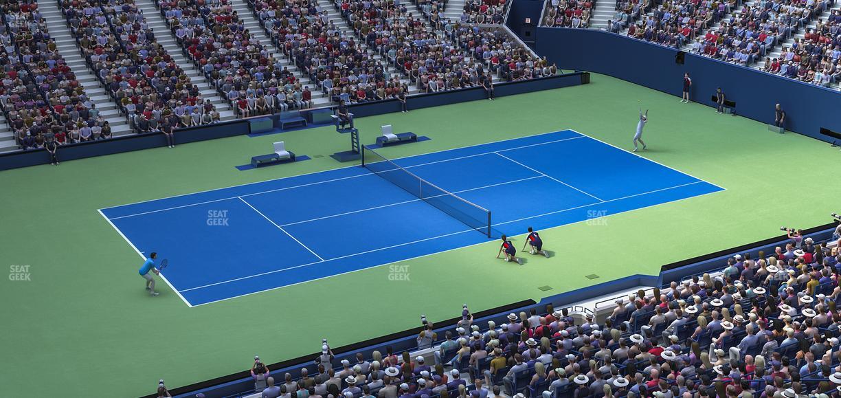 Arthur Ashe Stadium - Section 107 Seat View