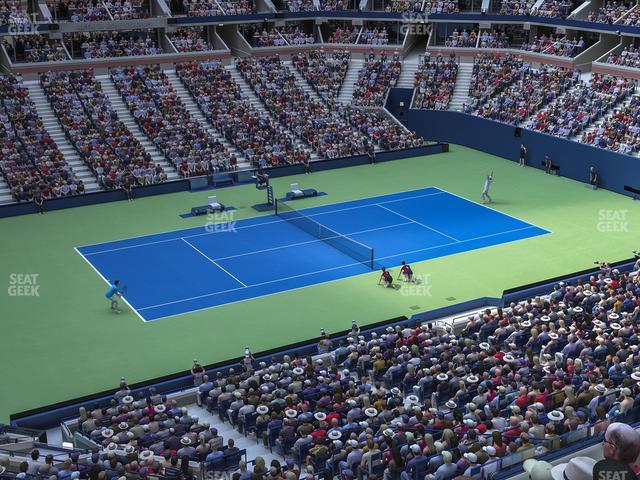 Arthur Ashe Stadium - Section 107 Seat View