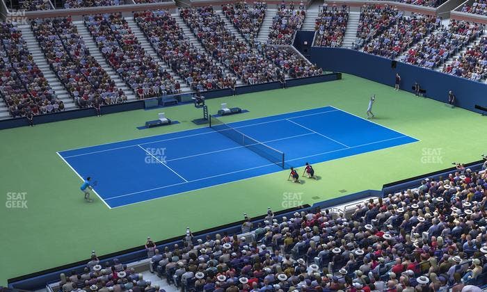 Arthur Ashe Stadium - Section 107 Seat View
