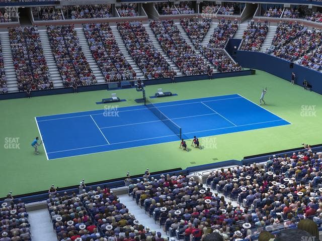 Arthur Ashe Stadium - Section 108 Seat View
