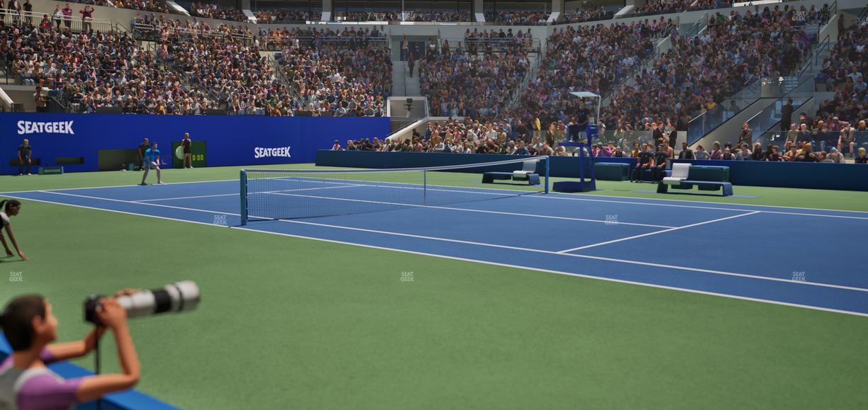Arthur Ashe Stadium - Section 108 Seat View