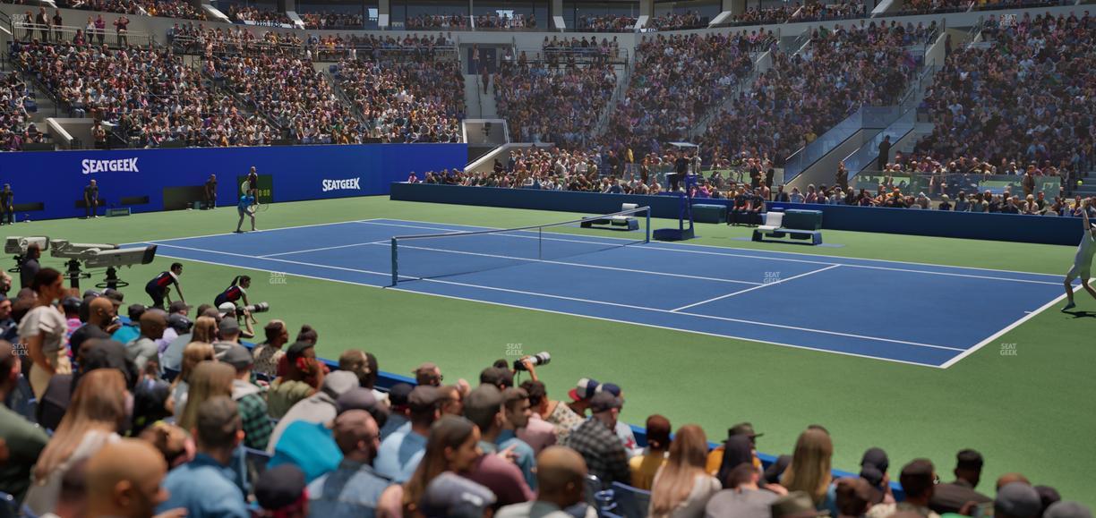 Arthur Ashe Stadium - Section 109 Seat View