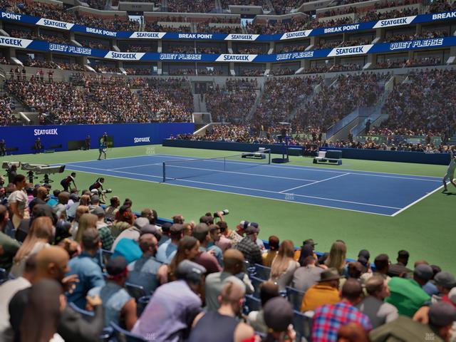 Arthur Ashe Stadium - Section 109 Seat View Arthur Ashe Stadium - Section 109 Seat View