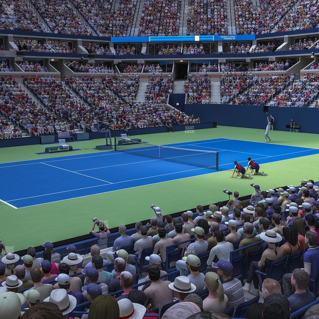 Arthur Ashe Stadium - Section 11 Seat View