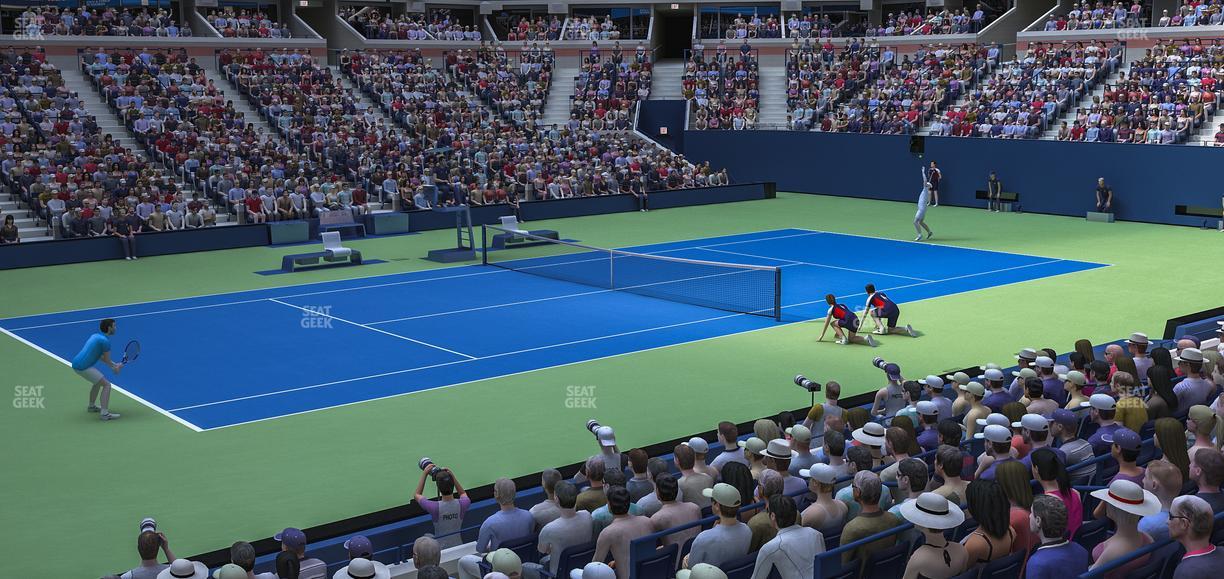 Arthur Ashe Stadium - Section 11 Seat View