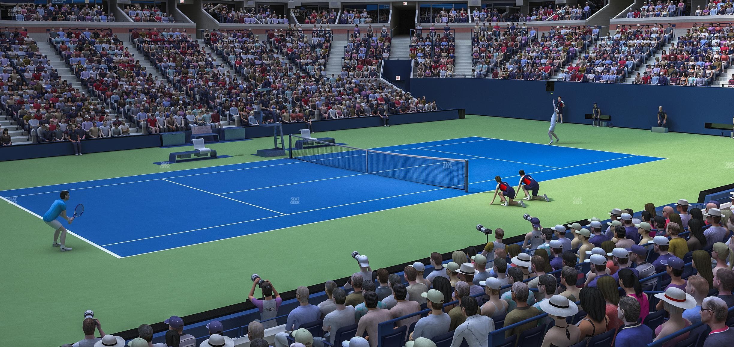 Arthur Ashe Stadium - Section 11 Seat View