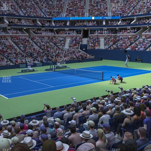 Arthur Ashe Stadium - Section 11 Seat View
