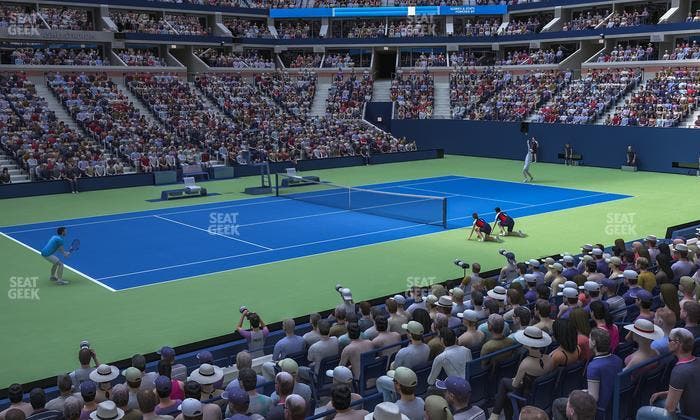 Arthur Ashe Stadium - Section 11 Seat View