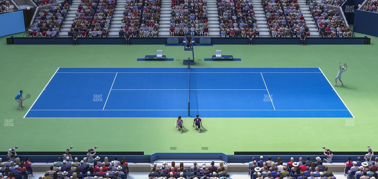 Arthur Ashe Stadium - Section 110 Seat View