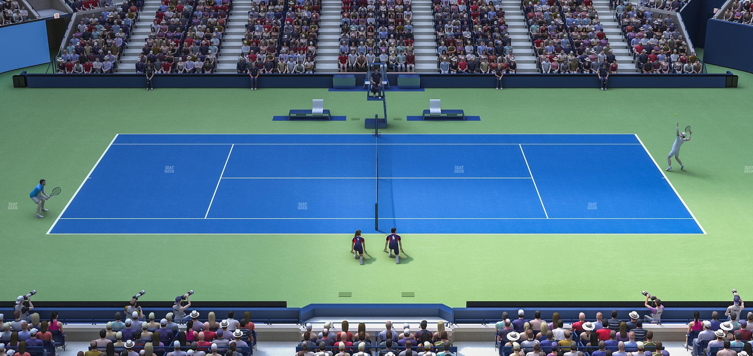 Arthur Ashe Stadium - Section 110 Seat View