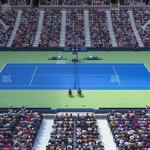 Arthur Ashe Stadium - Section 110 Seat View