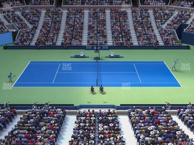 Arthur Ashe Stadium - Section 110 Seat View