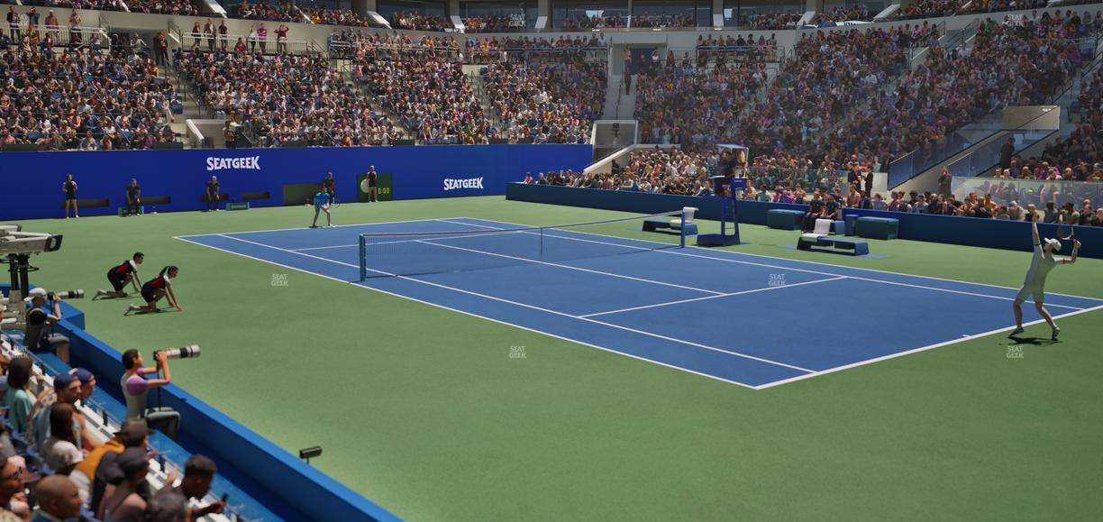 Arthur Ashe Stadium - Section 110 Seat View