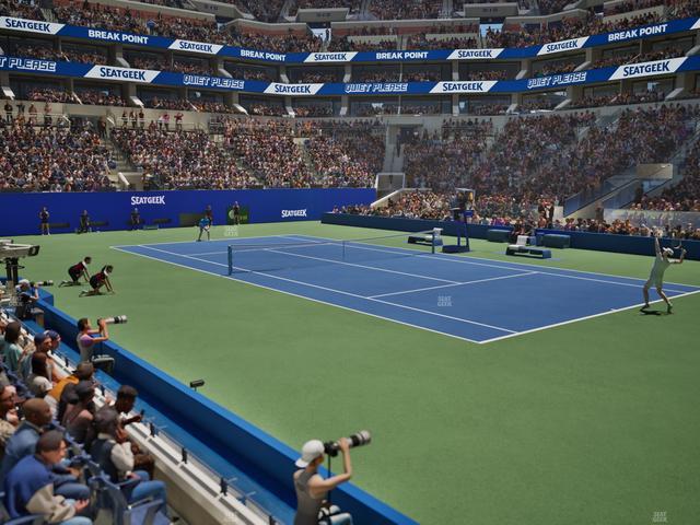 Arthur Ashe Stadium - Section 110 Seat View Arthur Ashe Stadium - Section 110 Seat View