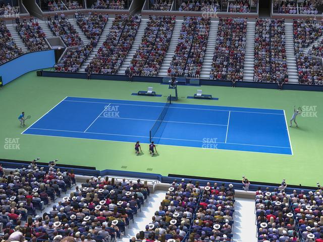 Arthur Ashe Stadium - Section 111 Seat View