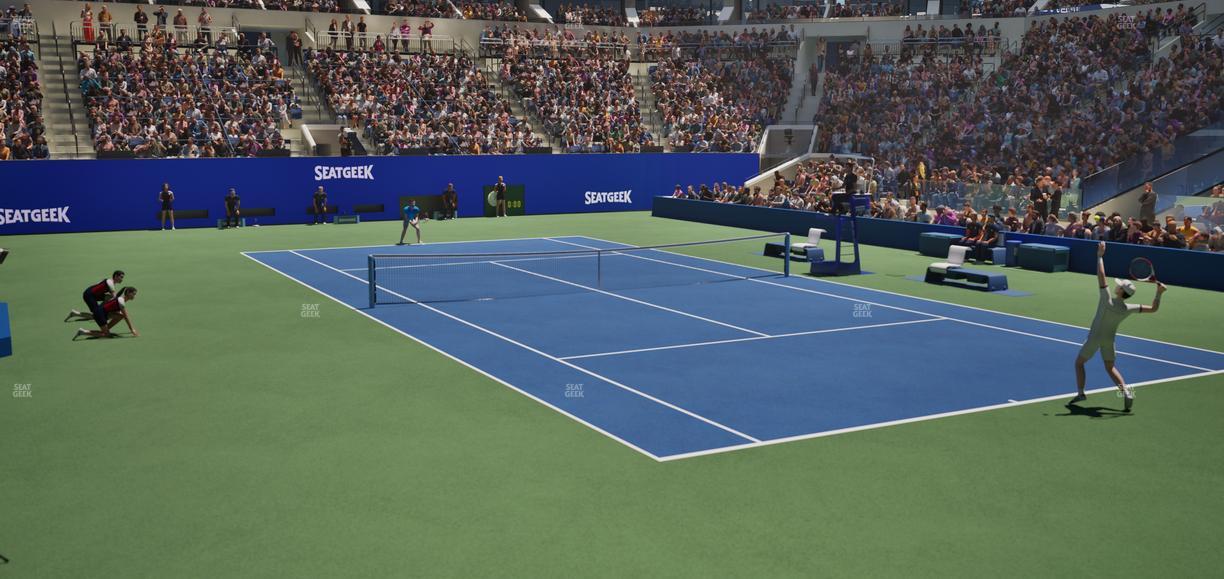 Arthur Ashe Stadium - Section 111 Seat View