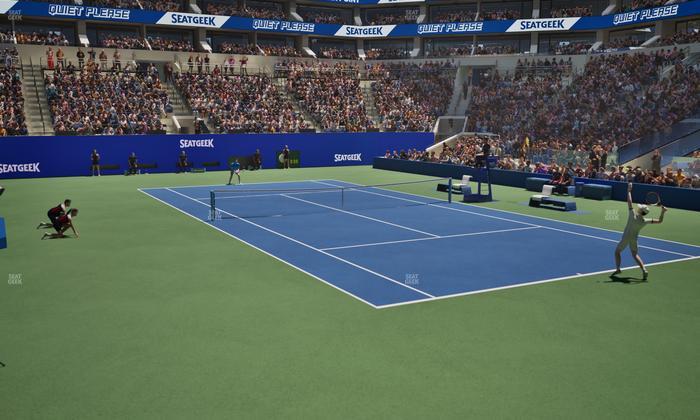 Arthur Ashe Stadium - Section 111 Seat View