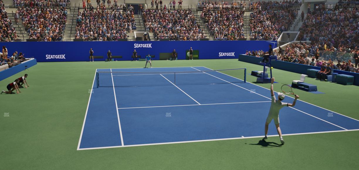 Arthur Ashe Stadium - Section 112 Seat View