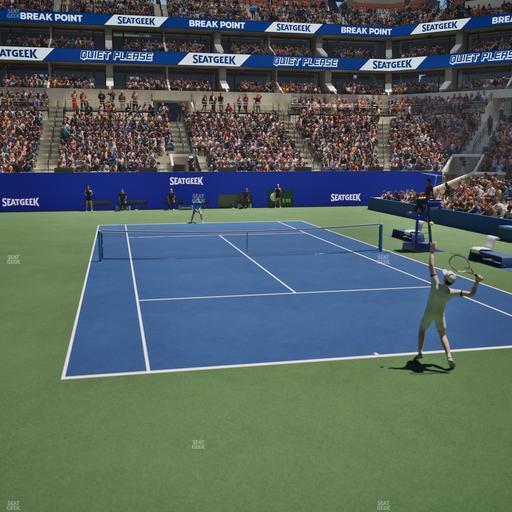 Arthur Ashe Stadium - Section 112 Seat View