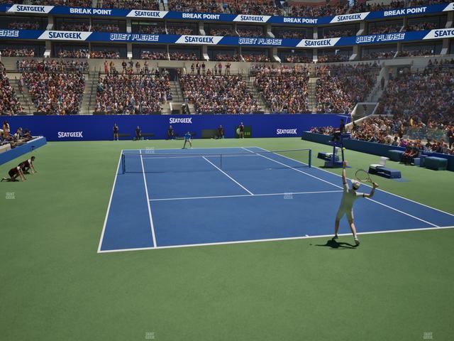 Arthur Ashe Stadium - Section 112 Seat View Arthur Ashe Stadium - Section 112 Seat View