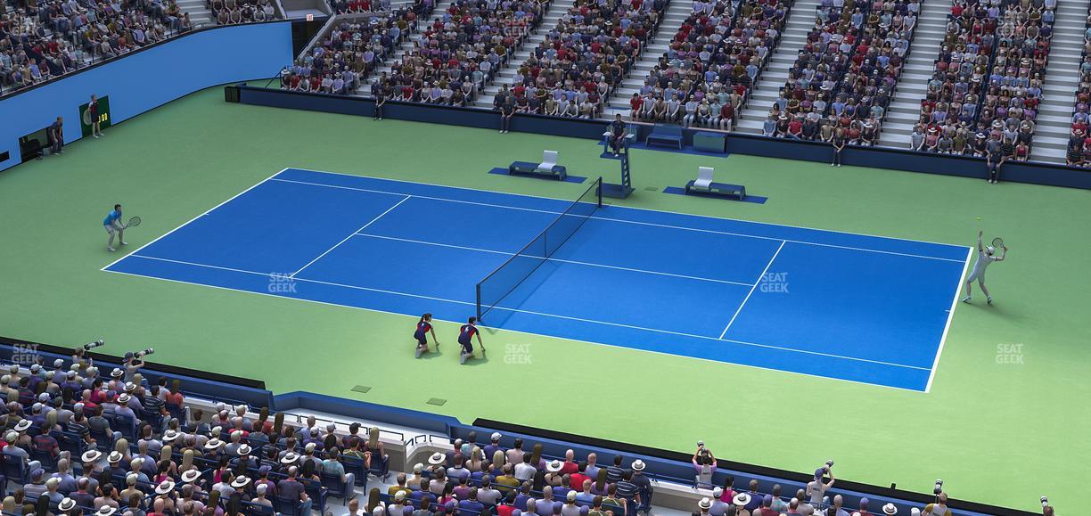 Arthur Ashe Stadium - Section 112 Seat View