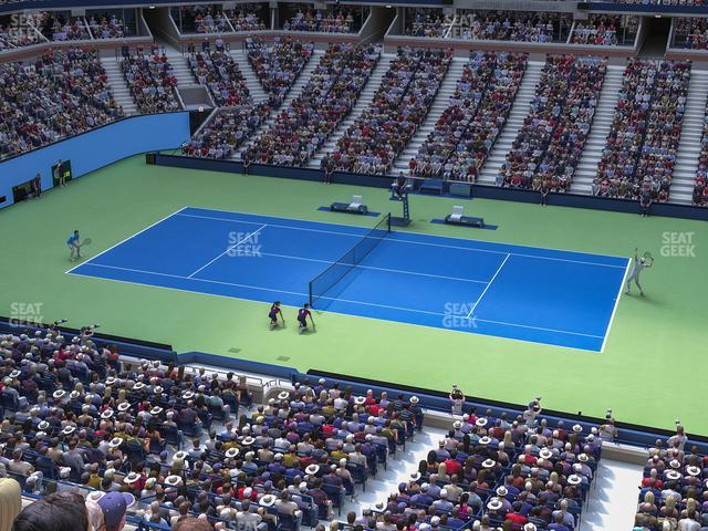 Arthur Ashe Stadium - Section 112 Seat View