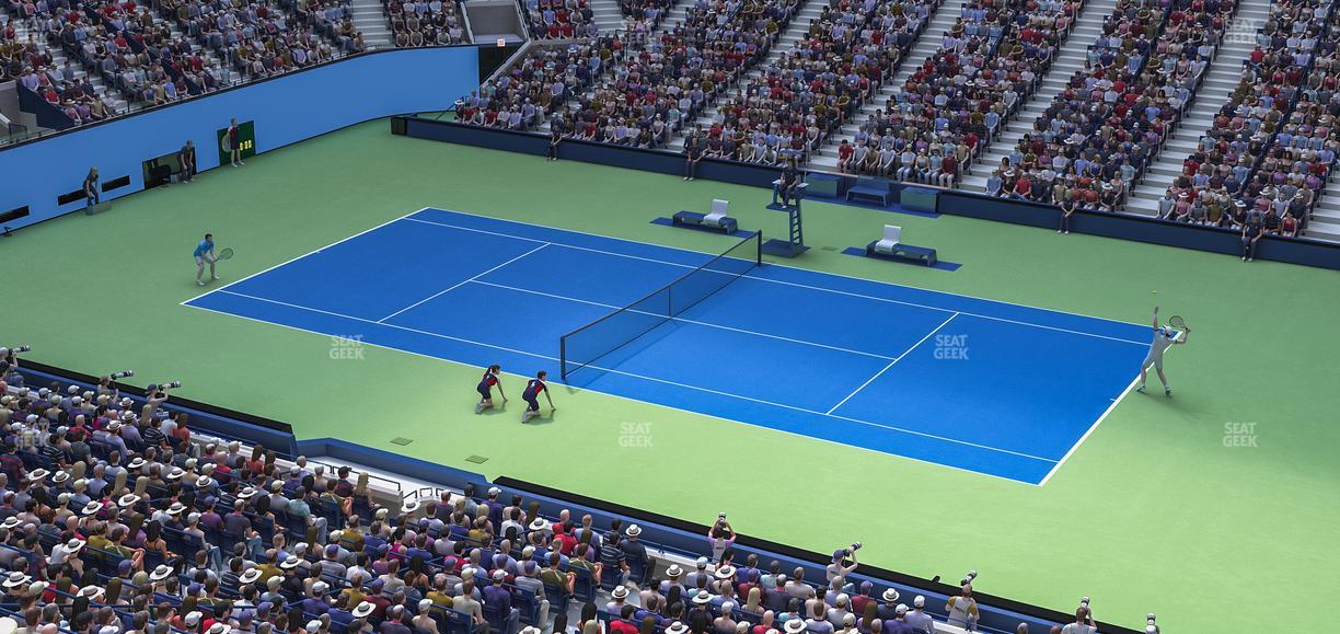 Arthur Ashe Stadium - Section 113 Seat View