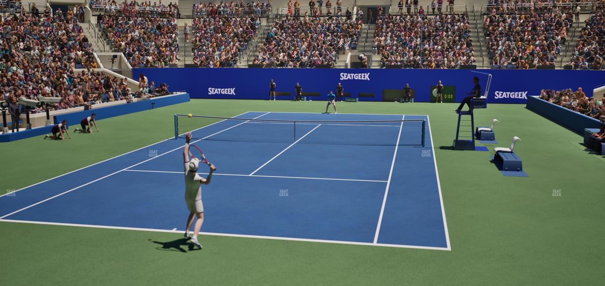 Arthur Ashe Stadium - Section 113 Seat View